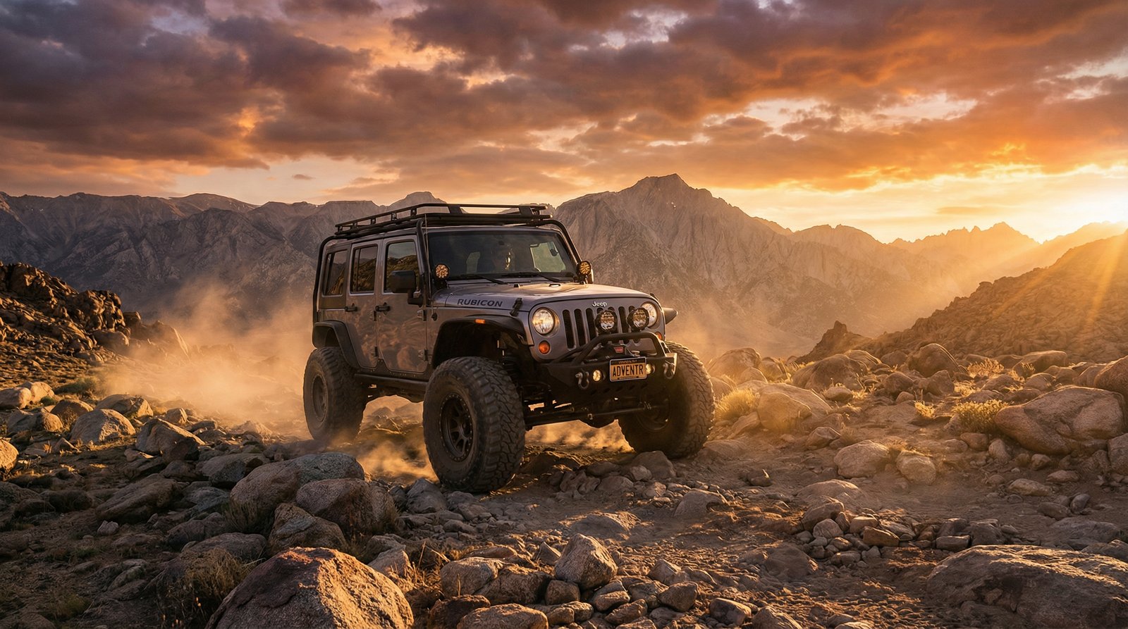 困困兔越野车穿越视频